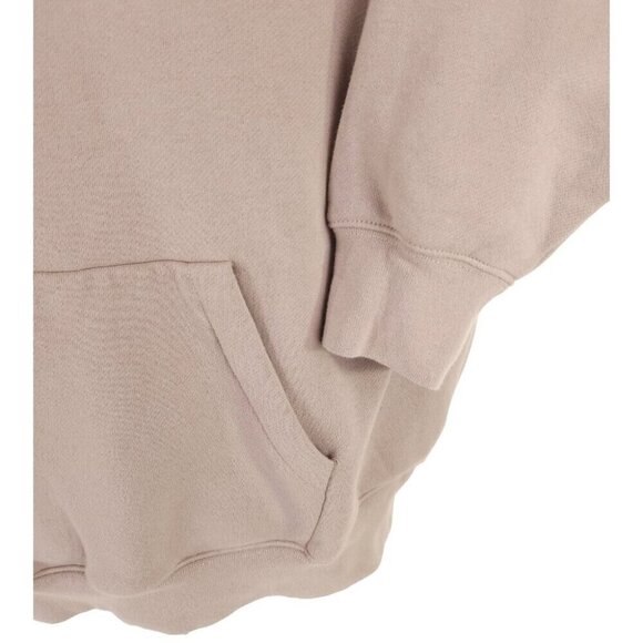 Fear Of God Essentials Cotton-Blend Hoodie Size M Mens Beige AS-IS - Picture 7 of 12